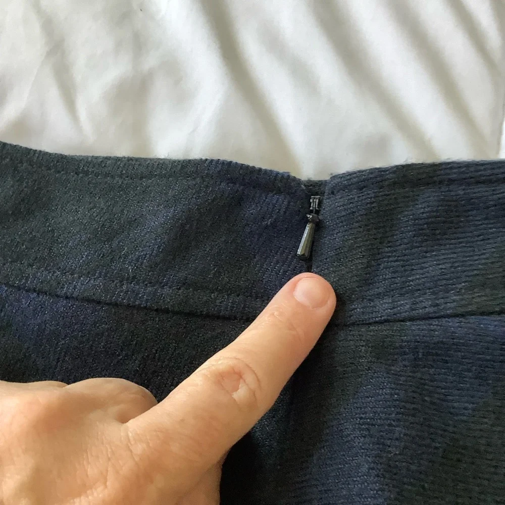 Ann Taylor Loft Petites Wool Blend Skirt Size 0P 0 Petite Lined - Picture 4 of 8